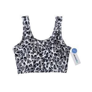 New Marika Leopard Sports Bra XL